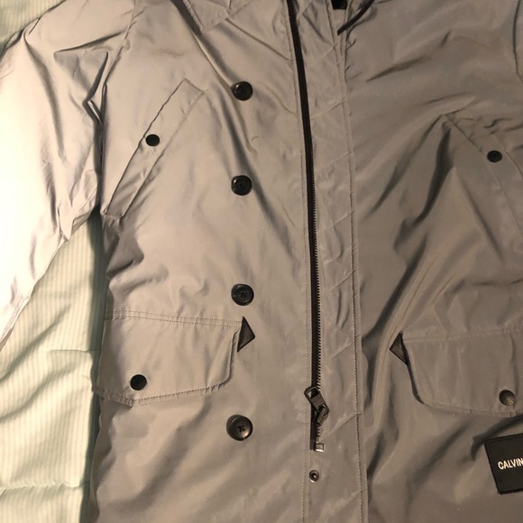 calvin klein Reflective Parka XL - Picture 4 of 11